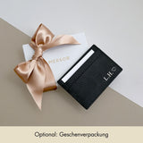 Cardholder Grained Leather | Black