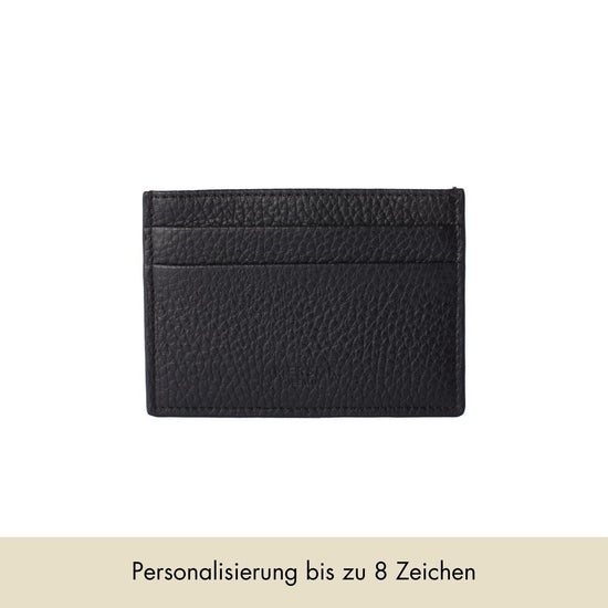 Cardholder Grained Leather | Black