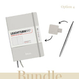 Notizbuch A5 Hardcover | Light Grey