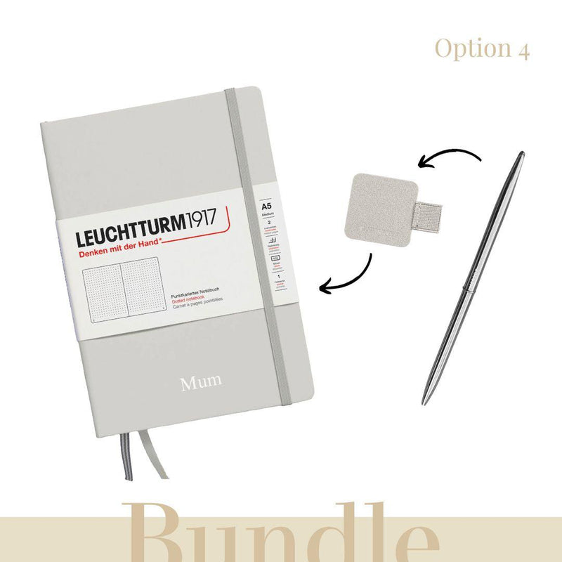 Notizbuch A5 Hardcover | Light Grey