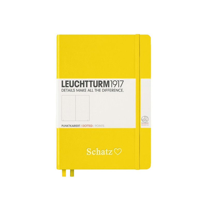 Notizbuch A5 Hardcover | Zitrone