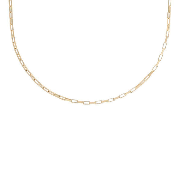 Grobe Gliederkette in Gold von Sister | MERSOR