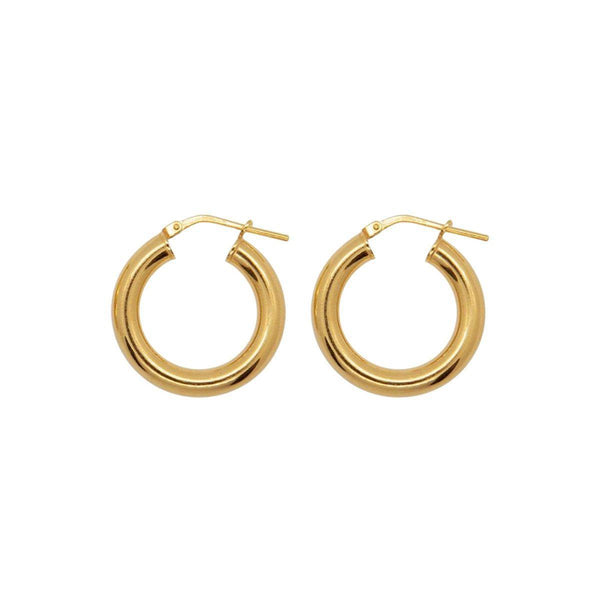 Chunky Hoop Ohrringe | Gold von Sister | MERSOR