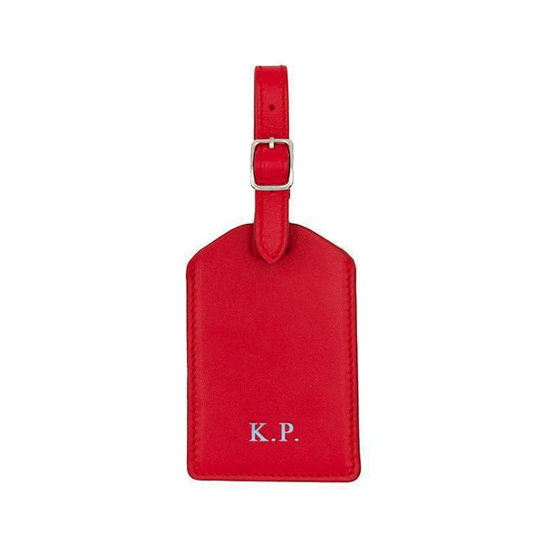 Luggage Tag | Scarlet & Silver