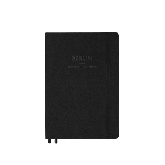 Notebook A5 Hardcover Berlin Limited Edition | Black