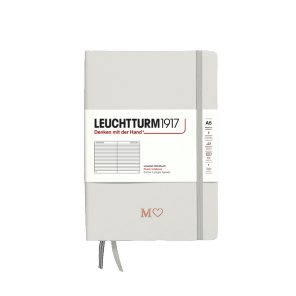 Notebook A5 Hardcover | Light Grey