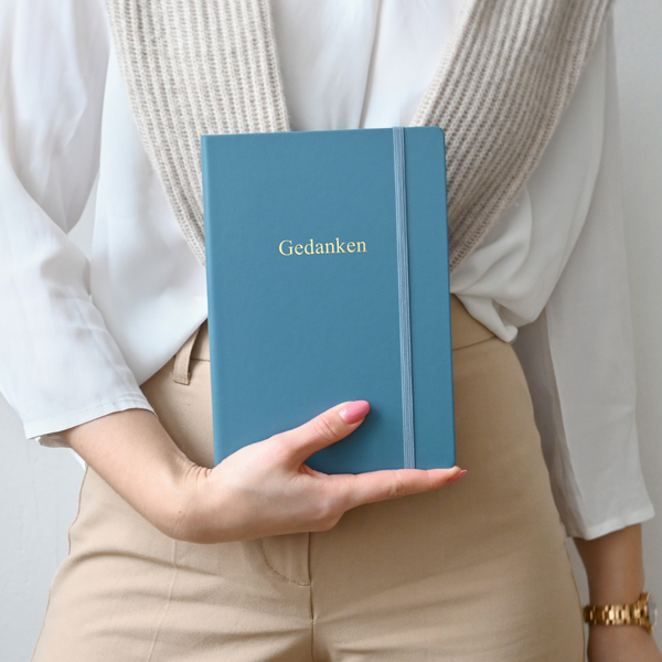 Notebook A5 Hardcover | Stone Blue