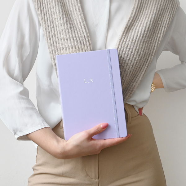 Notebook A5 Hardcover | Lilac